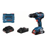 Bosch Akku-Bohrschrauber GSR 18V-55, 2 x 4,0 Ah Akku ProCORE18V, Schnellladegerät GAL 18V-40