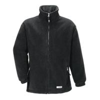 PLANAM Fleecejacke Outdoor Stream schwarz/anthrazit L