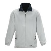 PLANAM Fleecejacke Outdoor Stream hellgrau/marine S