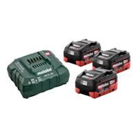 Metabo Basic-Set 3 x LiHD 5.5 Ah