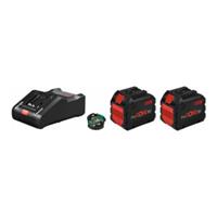 Bosch Akku Starter-Set: 2 x ProCORE 18 Volt 12,0 Ah GAL 18V-160 C und GCY 30-4