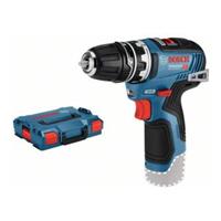 Bosch Akku-Bohrschrauber GSR 12V-35 FC Solo Version 1 Aufsatz L-BOXX