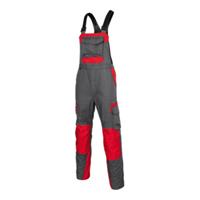 Kübler Workwear Kübler INNOVATIQ Latzhose anthrazit/mittelrot Größe 64