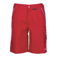 PLANAM Shorts Canvas 320 rot/rot S