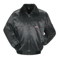 PLANAM Pilotenjacke Outdoor Gletscher schwarz S