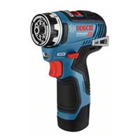 Bosch Akku-Bohrschrauber GSR 12V-35 FC mit 2 x 3,0 Ah Li-Ion Akku 1 Aufsatz L-BOXX