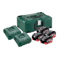 Metabo Basic-Set 4x LiHD 8,0Ah +2 ASC Ultra +ML