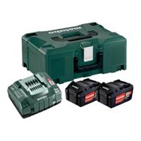 Metabo Akku BASIS-SET 2 X 5.2 AH + METALOC