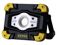 vetec 55.106.11 7,4V Accu LED bouwlamp - 10W - Oplaadbaar - 1000Lm - IP65