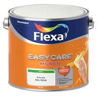 Flexa muurverf Easycare Muren mat RAL 9016 2,5L