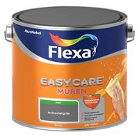 Flexa muurverf Easycare Muren mat antracietgrijs 2,5L