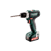 Metabo Akku-Bohrschrauber PowerMaxx BS 12 Kunststoffkoffer 12V 2x2Ah Li-Ion + SC 30