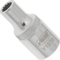 Vigor VIGOR V1986 Dop (zeskant) Dopsleutelinzetstuk 13 mm 1/4 (6.3 mm)