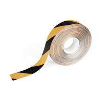 durable 1043130 Bodemmarkeringsband DURALINE, verwijderbaar Zwart, Geel 1 stuk(s) (l x b) 15 m x 50 mm