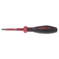 Cimco VDE Innen-Sechskantschraubendreher Schlüsselweite (Metrisch): 5mm Klingenlänge: 75mm