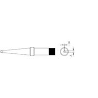 weller 4PTL7-1 Soldeerpunt Langwerpig Grootte soldeerpunt 2 mm Inhoud: 1 stuk(s)