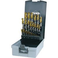 RUKO 2501215TRO HSS-G Spiralbohrer-Set 25teilig 1 mm, 1.5 mm, 2 mm, 2.5 mm, 3 mm, 3.5 mm, 4 mm, 4.5