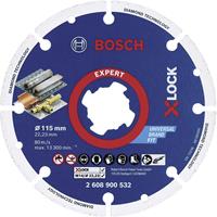 Bosch Diamanttrennscheibe X-LOCK Best for Metal 115 x 22,23mm 2608900532 Durchmesser 115
