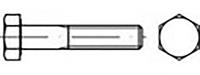 toolcraft TO-6858747 Sechskantschrauben M16 190mm Außensechskant DIN 931 Edelstahl V4A A4 1St.