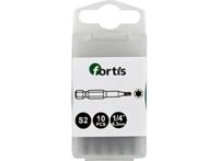 Fortis Bit 1/4 DIN 3126 E6,3 TX10x50 10 Stück