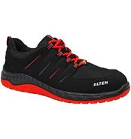 Elten Sicherheitshalbschuh MADDOX black-red Low ESD S3 SRC,  schwarz