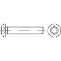 toolcraft TO-5380878 Lenskopschroeven M10 12 mm Binnenzeskant (inbus) ISO 7380 RVS A4 100 stuk(s)