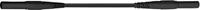Stäubli XMF-419 Veiligheidsmeetsnoer [Banaanstekker 4 mm - Banaanstekker 4 mm] 2.00 m Zwart