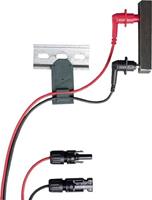 gossenmetrawatt Sicherheits-Messleitungs-Set [Prüfspitze - MC-Stecker] Schwarz, Rot