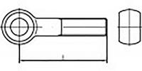 toolcraft TO-6854853 Oogbouten M8 130 mm DIN 444 Staal 25 stuk(s)