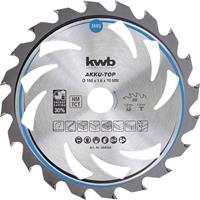 kwb 586954 Hardmetaal-cirkelzaagblad 190 x 30 x 1.3 mm Aantal tanden: 30 1 stuk(s)