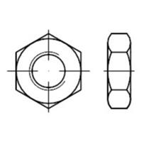 Sonstige niedrige Sechskantmuttern ISO-Typ 0, ISO 8675 Edelstahl A4 blank M24x2