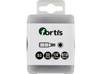 Fortis Bit 1/4 DIN 3126 C6,3 TX25 50er Pack