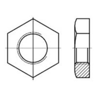 Sonstige Rohrmuttern, DIN 431 Stahl 14H blank BG 2