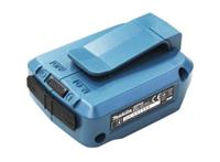 Makita DEBADP05 14.4V en 18V Li-Ion accu USB adapter