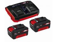 Einhell Power-X-Change-Starter-Kit 2x 3,0Ah & Twincharger Kit