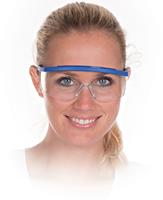hygostar Allzweck-Schutzbrille BLAU, Scheibentönung: klar