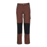 PLANAM Bundhose Canvas 320 braun/schwarz 54