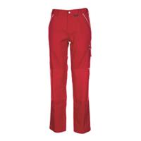 PLANAM Bundhose Canvas 320 rot/rot 48