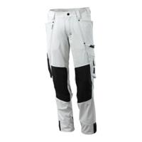 Mascot Hose mit Knietaschen Stretchstoff Hose Größe 90C52 weiss