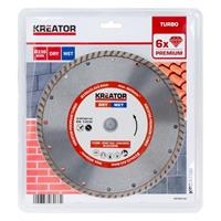 kreator Premium Diamant Trennscheibe ø 230 x 22,2 x 2,6 mm Trocken Nass Beton Stein