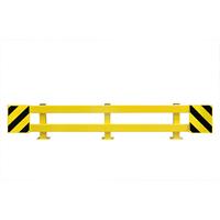 Regalschutz-Planken-Set für Doppelregal, ausziehbar 2300 – 2700 mm außen