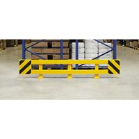Regalschutz-Planken-Set für Doppelregal, ausziehbar 2300 – 2700 mm innen