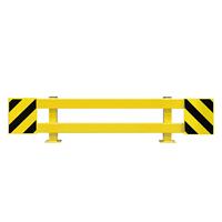 Regalschutz-Planken-Set für Doppelregal, ausziehbar 1700 – 2100 mm außen