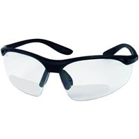 schmerler Schutzbrille Modell 633 Bifocal - verschiedene Dioptrien, Sehstärke von 1,5 - 3,5 mit klarer Scheibe, beschlagfrei und kratzfest, Arbeitsschutzbrille