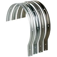 zarges 3/4-Rückenschutzbügel für seitlichen Ausstieg Aluminium eloxiert ø 700mm - 