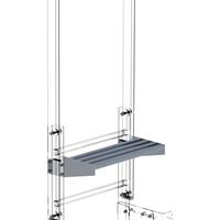 günzburgersteigtechnik Günzburger Ausstiegstritt Edelstahl 300mm - GüNZBURGER STEIGTECHNIK