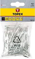 Topex popnagels 4.0x08 mm 050 stuks 43e401