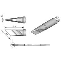 JBC Tools C210018 Soldeerpunt Speciale vorm, mesvormig Grootte soldeerpunt 0.3 mm Inhoud: 1 stuk(s)