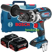 Bosch GSB 18V-110 Accu-klopboor/schroefmachine Brushless, Incl. 2 accus, Incl. lader, Incl. koffer