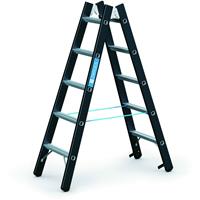 ZARGES Z600 41190 Aluminium Ladder Opklapbaar 8 kg